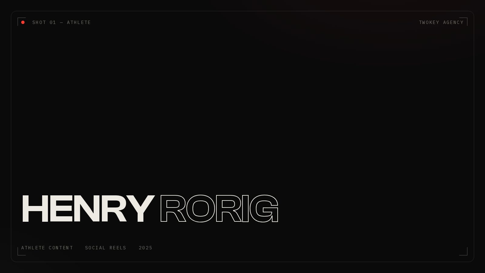 Henry Rorig — Case Cover